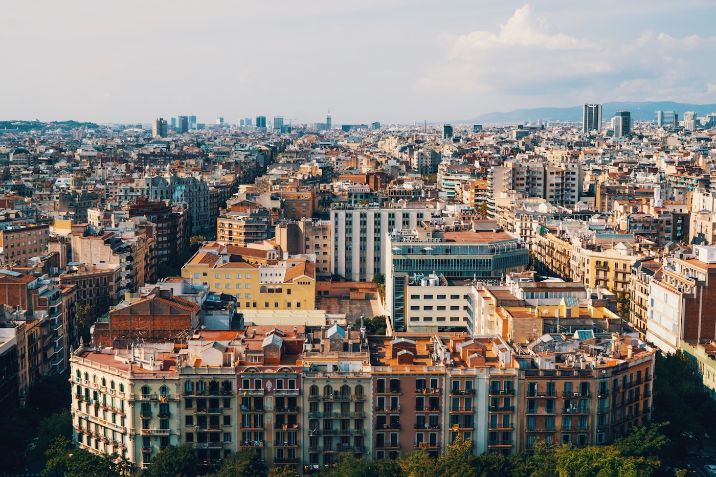 Barcelona cityscape